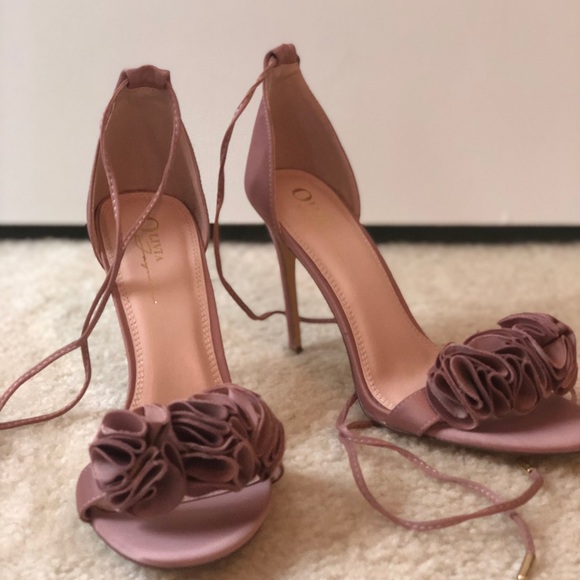 champagne pink shoes